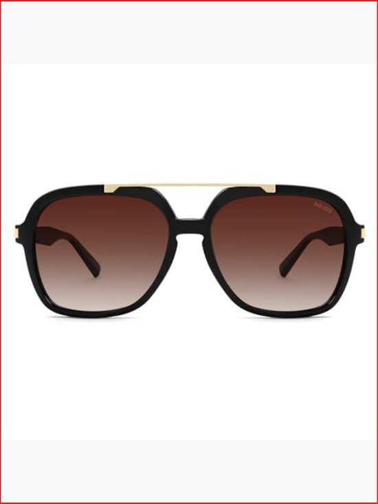 Polarized Aviator Sunglasses for Women Men UV400 Protection TAC Lenses Large main image 4